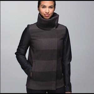 Lululemon Brisky Biker Jacket, Faux Leather